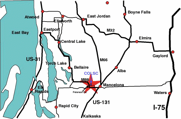 Bellaire Map