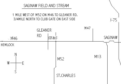 Saginaw Map