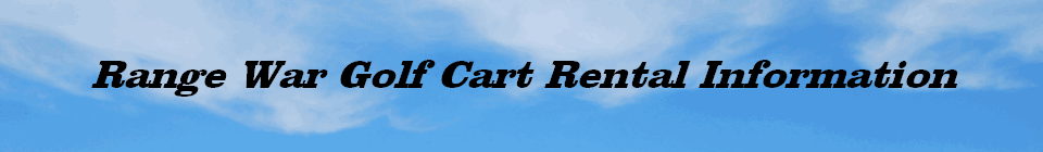 Golf Cart Rental